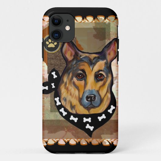DANKDAG DUITSE HERDER Case-Mate iPhone CASE (Achterkant)