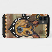 DANKDAG DUITSE HERDER Case-Mate iPhone CASE (Achterkant (horizontaal))