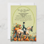 Dankdag Equestrian Kaart (Voorkant)