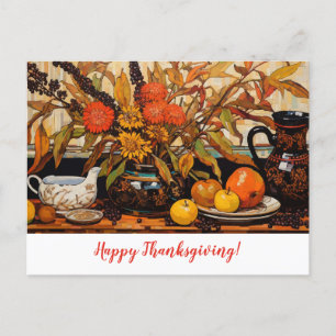 Dankdag Herfst Schilderij Briefkaart