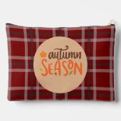 Dankdag,Herfstseizoen Script, Geruit, Etui (Achterkant)