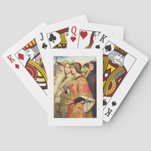 Dankdag Pokerkaarten (Achterkant)