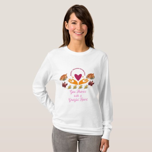 Dankdag T-shirt (Voorkant volledig)