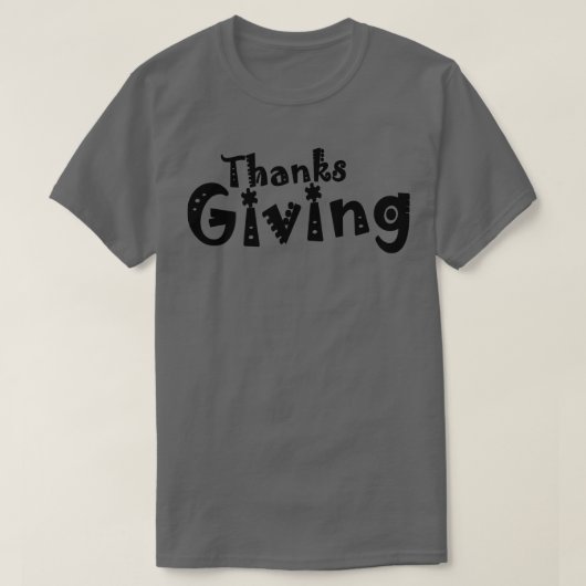 Dankdag T-shirt (Design voorkant)