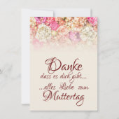 Danke, dass es dich gibt - Muttertag (Voorkant)