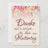 Danke, dass es dich gibt - Muttertag (Voorkant)