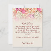 Danke, dass es dich gibt - Muttertag (Achterkant)