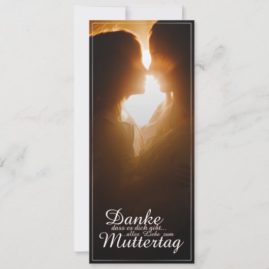 Danke, dass es dich gibt - Muttertag (Voorkant)