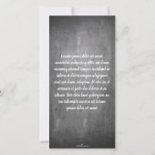 Danke für diese tolle Zeit auf einer Kreidetafel (Achterkant)