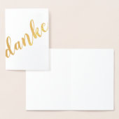 Danke German Dank je borstel overmaatse kanteling Folie Kaarten (Display)