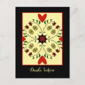 Danke schön briefkaart (Voorkant)