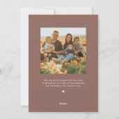 Dankful de Kaarten van de Foto van de Thanksgiving (Achterkant)