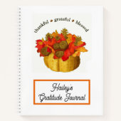 Dankful Grateful Blessed Gratitude Journal Notitieboek (Voorkant)