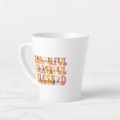 Dankful Grateful Blessed Latte Mok (Linkerhoek)