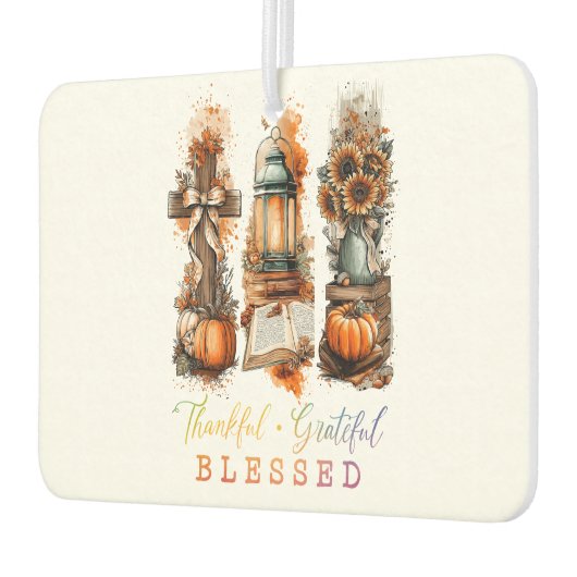 Dankful Grateful Blessed Luchtverfrisser (Links)