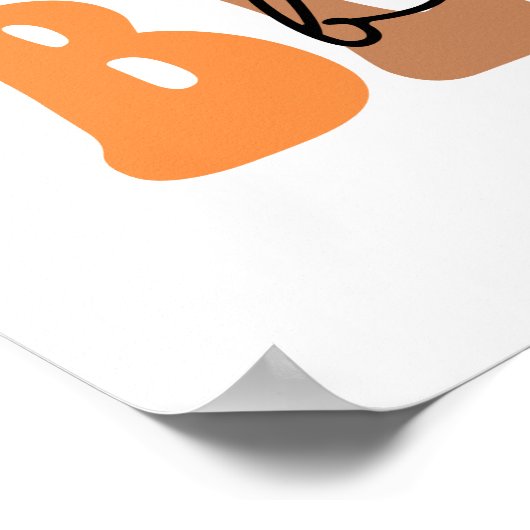 Dankful Grateful Blessed Poster (Hoek)