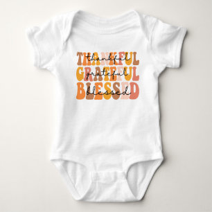 Dankful Grateful Blessed Romper