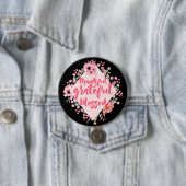 Dankful Grateful Blessed Ronde Button 7,6 Cm (In situ)