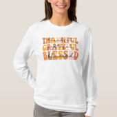 Dankful Grateful Blessed T-shirt (Voorkant)