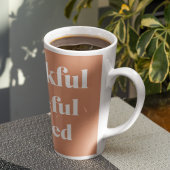 Dankful Grateful Blessed | THANKSGIVING Latte Mok