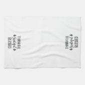 Dankful Grateful Blessed Theedoek (Horizontaal)