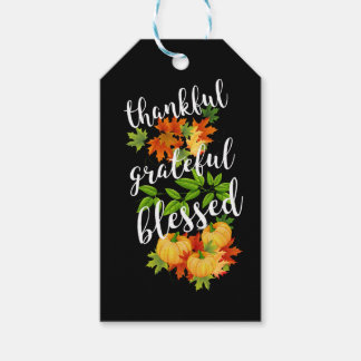 DANKFUL GRATEFUL BLESSEN THANKSGIVING CADEAULABEL