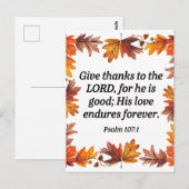 Dankjepostkaart Briefkaart (Voorkant / Achterkant)