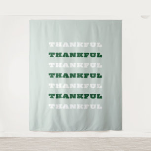Dankjewel, dankbaarheid, Groen Wandkleed