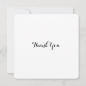 Dankjewel kaart Afro-Amerikaanse vrouw Abstract (Achterkant)