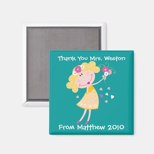 Dankjewel magneet - SRF (Voorkant / Achterkant)