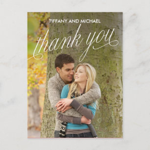 Dankjewel voor de foto Dankjewel Card Briefkaart