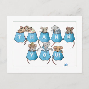 Dankjewel Zakmuizen Ansichtkaart Briefkaart