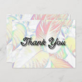 Dankkaart Briefkaart (Voorkant / Achterkant)