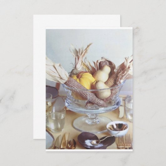 **DANKSEGGING PARTY OF DINER** UITNODIGING (Voorkant / Achterkant)