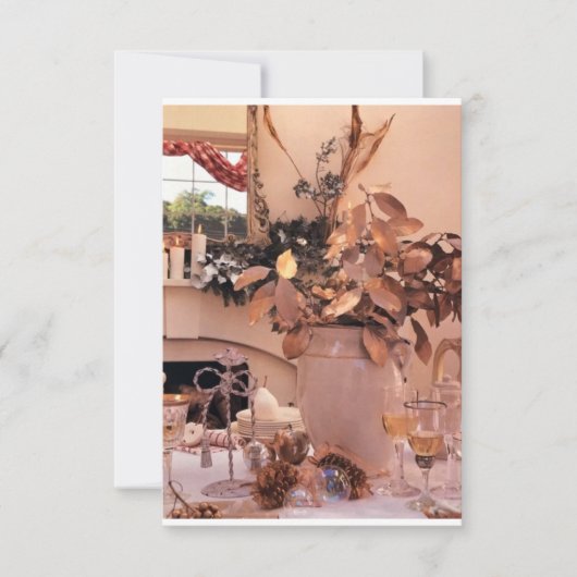 **DANKSEGGINGPARTY OF DINER** UITNODIGING (Voorkant)