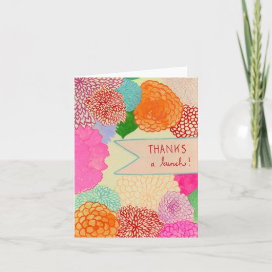 dankt een bos! bedankkaart (Voorkant)