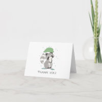 Dankt het Neutrale Baby shower van de wasbeer u