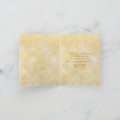 Dankt het Oranje BloemenHuwelijk van de chrysant u Bedankkaart (Binnen)