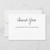 Dankuwel Notecard 3,5 inch x 5 inch - Paars (Achterkant)