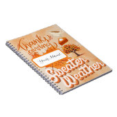 dankzegging notitieboek (Rechterzijde)