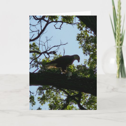 "Dankzegging voor het Eten" Dankkaart Kaart (Voorkant)