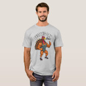 Dankzeggings Been Dag Basic T-shirt (Voorkant volledig)