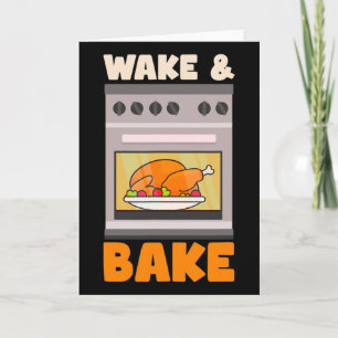 Dankzeggingsdag Chef van Wake Ke Design Kaart
