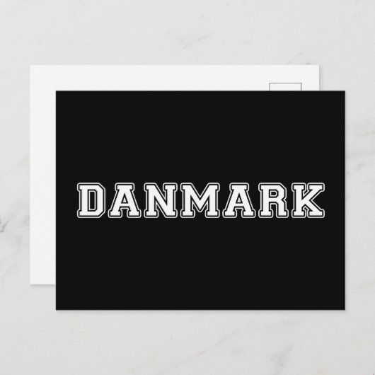 Danmark Briefkaart (Voorkant / Achterkant)