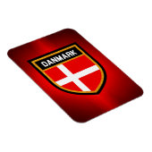 Danmark Flag Magneet (Rechterzijde)