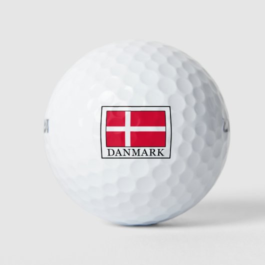 Danmark Golfballen (Voorkant)