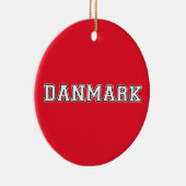 Danmark Keramisch Ornament (Rechts)