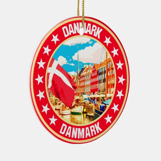 Danmark Keramisch Ornament (Rechts)