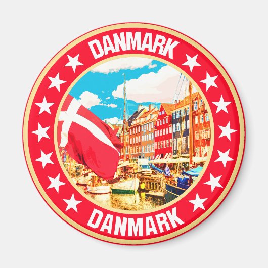 Danmark Magneet (Voorkant)