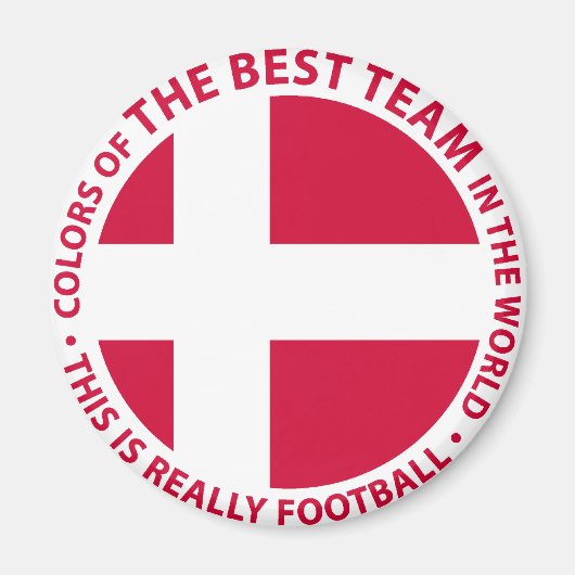 Danmark Shield Magneet (Voorkant)